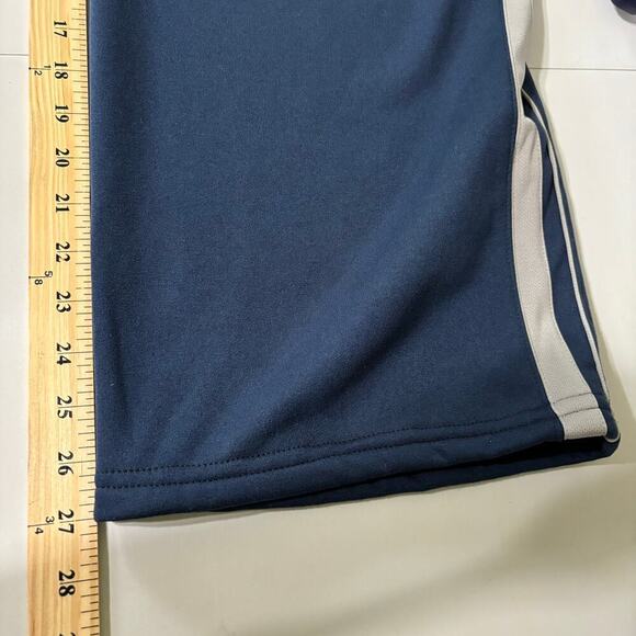 Reebok Sweat Pants Fleece Lined Drawstring Waist Navy Men's 2XL SHORT HEMMED - Picture 9 of 11